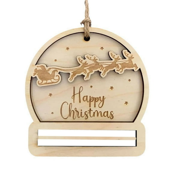 adviicd Christmas Wallet Clip Hanging Decorations Christmas Wooden Wallet Clip Christmas Tree Decorations Christmas Wallet Clip Gifts For Family And Friends