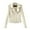 White, variant on HBFAGFB Jackets for Women Fall Leather Jacket Plus Size Fashion Long Sleeve Slim Fit Coat Black Size L