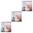 thumbnail image 5 of Cortina de ducha Bewildely Poliéster Artesanía exquisita Textura fina Impermeable Rosa 90, 5 of 5