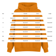 thumbnail image 3 of Yigetop Women Long Sleeve Hooded Sweatshirt Loose Lightweight Turtleneck Hoodie Versatile Fall Winter Casual Top Orange S, 3 of 4