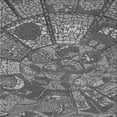 thumbnail image 1 of Ahgly Company Machine Washable Indoor Square Transitional Dark Gray Area Rugs, 8' Square, 1 of 7