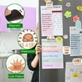 thumbnail image 1 of Off Promotions! Refrigerator Magnets 16Pcs Magnetic Refrigerator Magnets Positve Motivational Text Theme Refrigerator Magnets Sticky Notes Magnetic Buckle Reminder Magnetic Suction, 1 of 5