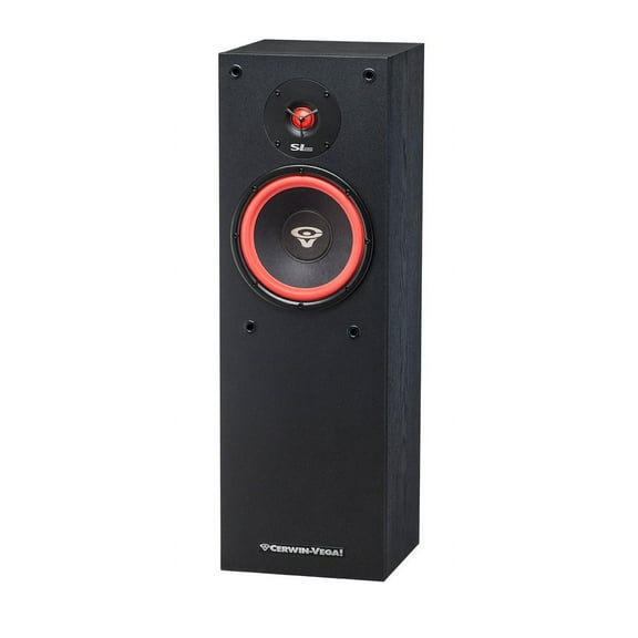 Cerwin Vega SL-8 8" 2 Way Floor Standing Tower Speaker 150 Watt Theater SL8