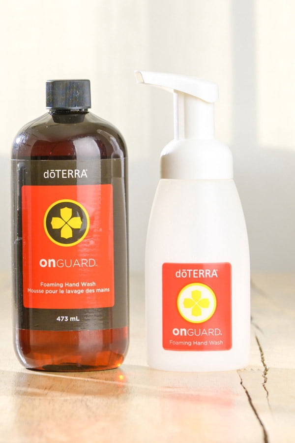 doTERRA On Guard Foaming Hand Wash (16 oz) with 2 Dispensers