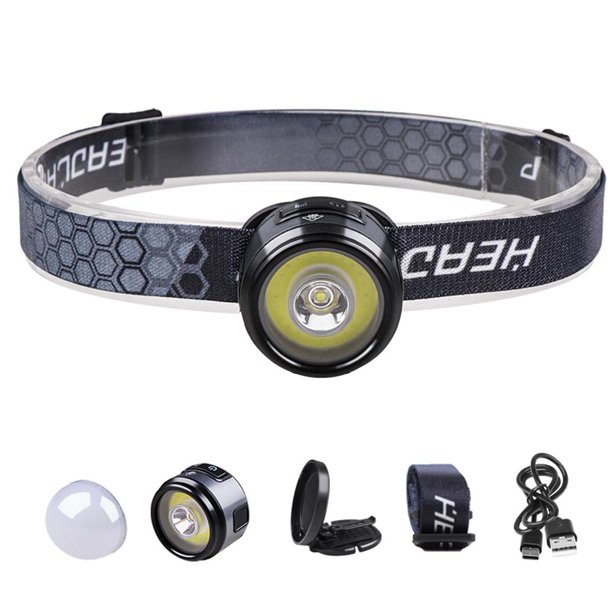 cámping 4 en 1 Impermeable XPG + COB LED Gorra Sombrero Luz Senderismo Camping Trabajo Faro FLhrweasw Nuevo