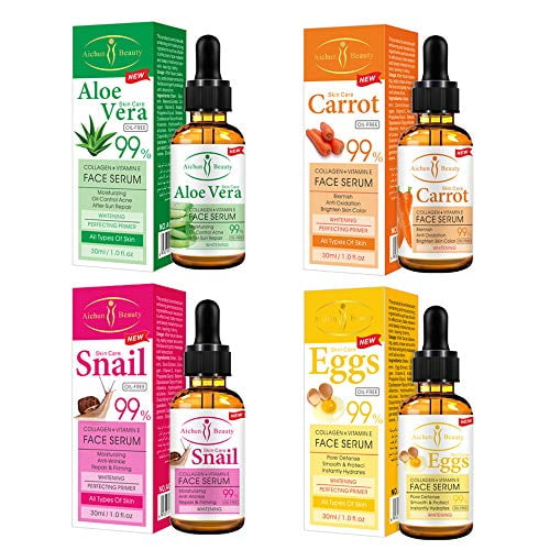 skin care carrot face serum