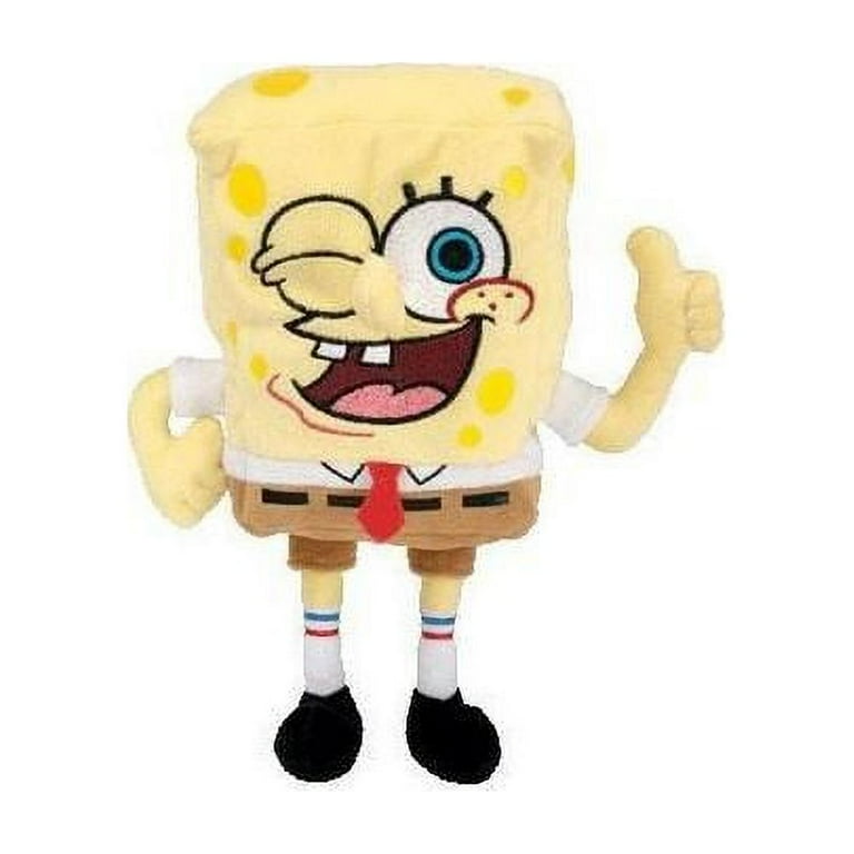 Ty Beanie Baby: SpongeBob ThumbsUp | Stuffed Animal - Walmart.com