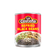 La Costea Trans Fat Free Refried Black Beans, 20.5 Oz (Frozen)