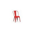 thumbnail image 1 of Design Lab MN LS-9000-RED Amalfi Stackable Steel Side Chair - Glossy Red, Set Of 4, 1 of 1