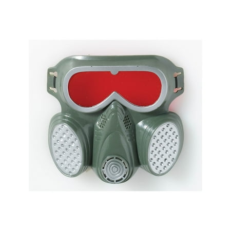 Biohazard Gas Mask Halloween Costume Accessory (Best Gas Mask For Nuclear Fallout)