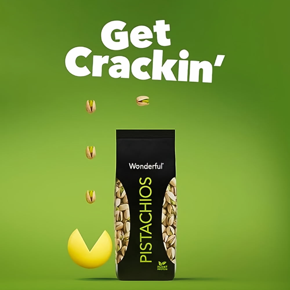 Wonderful Roasted and Salted Pistachios (Pack of 14)
