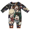 thumbnail image 2 of My Hero Academia Unisex Baby Boy Girl Rompers Long Sleeve Infant Jumpsuits Babies' Outfits Fall Winter Clothes 0-3M, 2 of 5