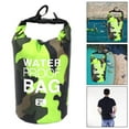 thumbnail image 1 of Small 2L Waterproof Dry Bag Crossbody Shoulder Bag for Kayaking Green, 1 of 8