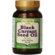 Only Natural Black Currant Seed Oil, 60 CT