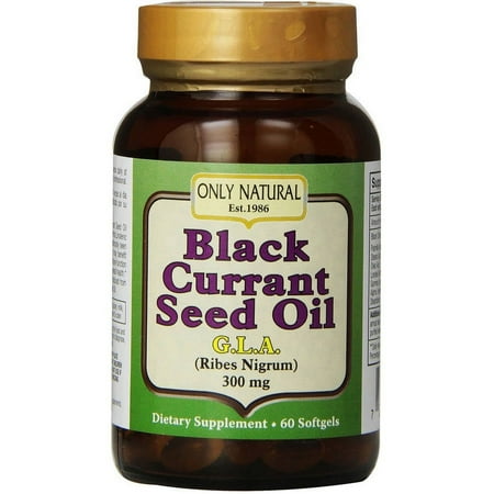 Only Natural Black Currant Seed Oil, 60 CT