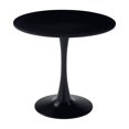 thumbnail image 5 of GZXS 31.5" Round Dining Table with Pedestal Base, Modern Tulip Table, Bistro Table for Living Room, Kitchen, Easy Assembly, Black, 5 of 6