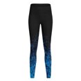 thumbnail image 4 of Baqcunre Women's Printed High Waist Running Exercise Hip Lift Pilates Leggings Yoga Leggings Womens Leggings Workout Leggings for Women Pants for Women ,Blue,Size S-Xxl, 4 of 4