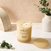 Allswell Embrace (Vanilla + Sugarcane + Almond) Scented 2-Wick Spa Jar Candle 15oz.