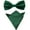 Dark Green-10 Sets, variant on 10 Sets Men Satin Solid Bowtie Bow Tie Handkerchief Pocket Square Hanky Set