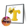 thumbnail image 2 of Diamante pintura abeja taladro redondo imagen de diamantes de imitación DIY dibujo Tmvgtek decoración de arte en el hogar, 2 of 9