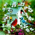 thumbnail image 1 of Peinture Diamant 5D DIY pour Jardin - 30x30CM, 1 of 3