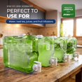 thumbnail image 3 of Dispensador de agua HYDRAFITT de 4,2 L, delgado y a prueba de fugas para refrigerador, 3 of 9