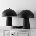 thumbnail image 5 of Safavieh Serra 15" Modern Resin Table Lamp, Black, Set of 2, 5 of 5