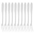 thumbnail image 4 of Juego de tenedores de fruta de acero inoxidable, 10 piezas para pasteles y postres, utensilios de cocina premium 304, perfectos para uso diario, 4 of 8