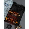 thumbnail image 3 of I Love Pumkin Spice Everything T-Shirt Women -Image by Shutterstock, Female 3X-Large, 3 of 4