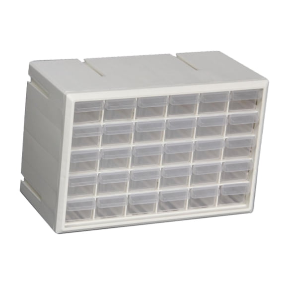 yotijay 30 Drawer Storage Organizer Cabinet Craft Cabinet for Storing Nuts and Bolts white