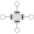 thumbnail image 2 of Here's a refined and engaging product description for your **4pcs Disco Heart Shaped Keychain Charm**:\n\n \n\n✨ **Disco Heart Keychain Charms 4pcs Set**, 2 of 5