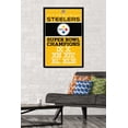 thumbnail image 2 of NFL Pittsburgh Steelers - Champions 13 Wall Poster, 22.375" x 34", 2 of 5