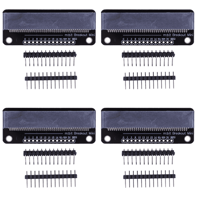 Placas Desarrollo BBC Microbit Expansión Adaptadoras ()