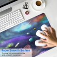 thumbnail image 4 of Color Planet&nbsp;mousepad Gamingwaterproofwashable&nbsp;for Office Home Work GamingmousepadsRubber Base Mousepad with Stitched Edges 31.5x11.8inches, 4 of 7