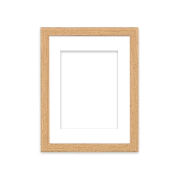 Wood Photo Frames for 8x10 Inch Pictures - Versatile Wall-Mounted & Tabletop Decor with & Prints - Sturdy Wooden Construction for Long-Lasting Display of Memories Khaki