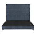 thumbnail image 3 of Recámara Matrimonial Trinity Wing Steel Blue con Cabecera + Base Cama Slim, 3 of 8