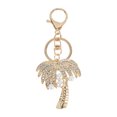 thumbnail image 1 of Ofertas Únicas 1 Pc Charm de Llave Decorativo de Bolso de Palma de Coco con Diamantes Duraderos Tono Dorado, 1 of 5