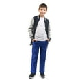 thumbnail image 6 of Buyless Fashion Boys Pants Flat Front Soft Cotton Casual Regular Fit Straight - 21S1824-NVY-10, 6 of 7
