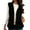 Black, variant on Fengactive Womens Plush Warm Vest Sleeveless Open Front Hooded Vests Winter Jacket Running Vest with Pockets