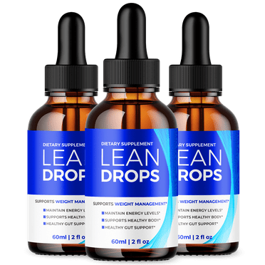 Lean Drops Advanced Health and Fitness Support Supplement with Natural Ingredients 90 Servings