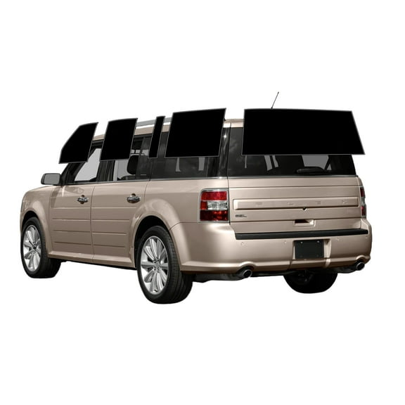 Haiy Co - PreCut 2Ply 05% Window Tint Film Kit For 2013-2019 Ford Flex -Side+Rear Window