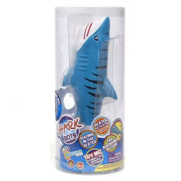 7.5 Inch Goofy Foot Designs Shark Bot Water Activated Swimmer