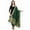 Dark Green, variant on Women's Gold Floral Woven Banarasi Silk Zari Dupatta Thread Work - Beautiful Scarf Chunni for Girls - Size: 1M x 2.5M