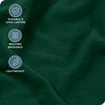 thumbnail image 4 of Bare Home Cozy Fleece Sheet Set - Extra Plush Polar Fleece - Deep Pocket - King, Forest Green, 4 of 8