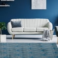 thumbnail image 2 of Capri Henley Rug Blue Light Grey 43 x 73 Transitional Style 100% Polypropylene, 2 of 6