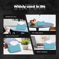 thumbnail image 6 of Kdxio Duck Swimming Print Tissue Box Cover,Modern PU Leather Rectangular Tissue Box Holder for Bathroom Living Room Bedroom Office Desk Car Home, 6 of 6