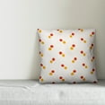 thumbnail image 2 of Creative Products Polka Dots in Red and Yellow 18x18 Spun Poly Pillow, 2 of 2