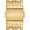 Gold, variant on Bandini 20mm Stainless Steel Fitted Curved End Metal Watch Band for Men, Tapered Watch Strap Bracelet, Push Button Deployment Clasp, Jubilee Style - Silver 20 mm Watch Band