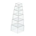 thumbnail image 2 of veasfak Buffet Risers 5 Sided Dessert Table Display for Collection Cosmetics Dessert 6pcs, 2 of 9