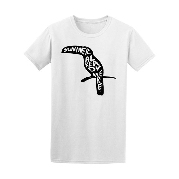 Tropical Toucan Summer Already Tee Men's -Image by Shutterstock